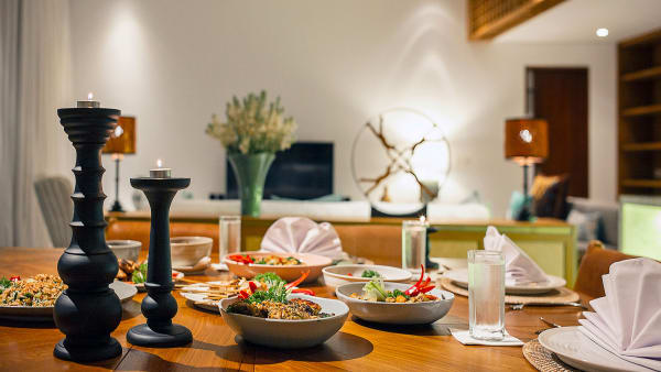 Villa Indrani - Excuisite cuisine